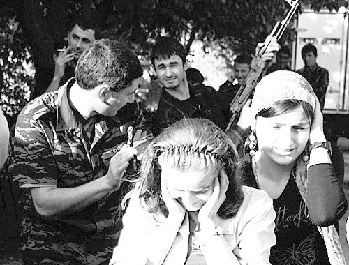 Traditional shooting at a Chechen wedding party, Grozny. Photo by www.flickr.com/photos/dziadek Traditional shooting at a Chechen wedding party, Grozny. Photo by www.flickr.com/photos/dziadek