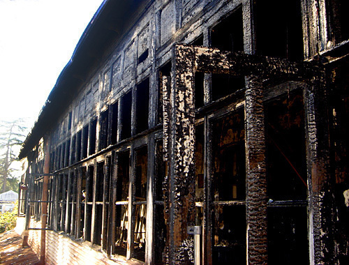 Urology ward of the Sukhumi Clinical Hospital after fire, November 10, 2010. Photo by the "Caucasian Knot" Urology ward of the Sukhumi Clinical Hospital after fire, November 10, 2010. Photo by the "Caucasian Knot"
