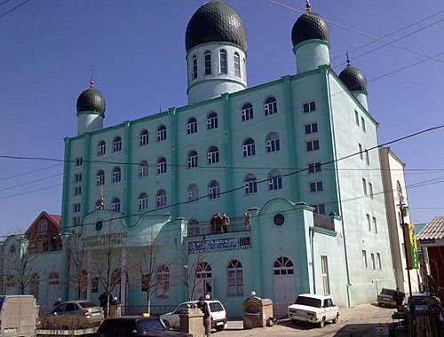 Islamic University, Khasavyurt. Photo by the "Caucasian Knot" Islamic University, Khasavyurt. Photo by the "Caucasian Knot"