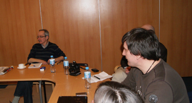 The participants of the international conference of investigative journalism. Warsaw, Poland, March 4-6, 2011. Photo by the "Caucasion Knot".