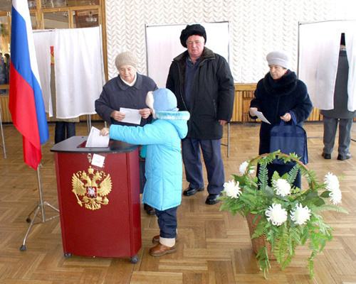 Voting in Dagestan. March 13, 2011. Courtesy of the PIC Channel (pik.tv) Voting in Dagestan. March 13, 2011. Courtesy of the PIC Channel (pik.tv)