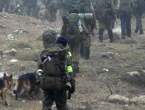 Special operation in Sunzha District of Ingushetia, March 28, 2011. Photo by "ГОЛОСИНГУШЕТИИ.РУ" Special operation in Sunzha District of Ingushetia, March 28, 2011. Photo by "ГОЛОСИНГУШЕТИИ.РУ"