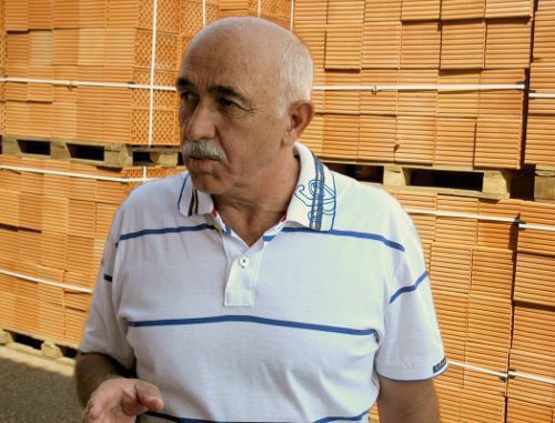 Magomed-Rasul Rasulov, director of a brick factory in Kaspiisk, on September 7, 2011. Photo by the "Caucasian Knot" Magomed-Rasul Rasulov, director of a brick factory in Kaspiisk, on September 7, 2011. Photo by the "Caucasian Knot"