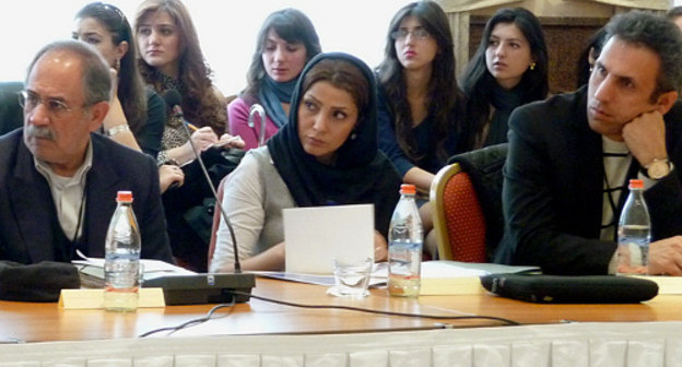 Participants of the 2-nd international conference on Talysh studies in Yerevan, Armenia, November 12, 2011. Photo by Armine Martirosyan for the "Caucasian Knot"