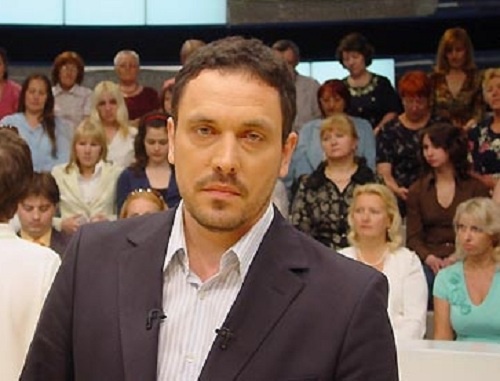 Maxim Shevchenko. Photo by the press-service of "Perviy Kanal" (The First Channel) Maxim Shevchenko. Photo by the press-service of "Perviy Kanal" (The First Channel)