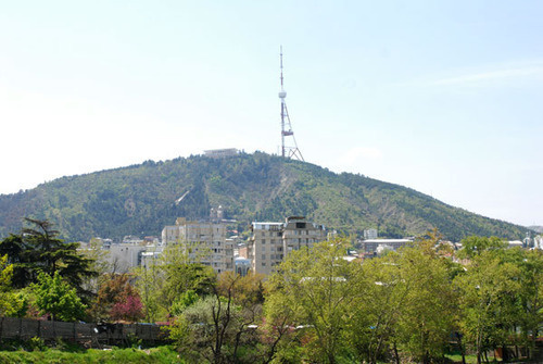 TV tower, Tbilisi. Photo of "Caucasian Knot" TV tower, Tbilisi. Photo of "Caucasian Knot"