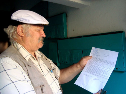 Reading the response of the city Central District prosecutor. Photo of "Caucasian Knot" Reading the response of the city Central District prosecutor. Photo of "Caucasian Knot"