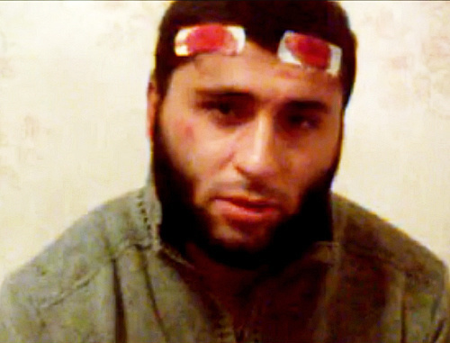 Alaudin Aslanov. Frame from a video appeal on Youtube Alaudin Aslanov. Frame from a video appeal on Youtube