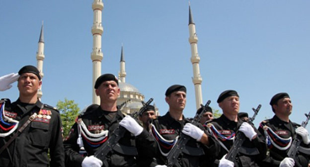Victory Day parade in Grozny on May 9, 2013. Photo by Murad Nukhaev, http://www.grozny-inform.ru Victory Day parade in Grozny on May 9, 2013. Photo by Murad Nukhaev, http://www.grozny-inform.ru