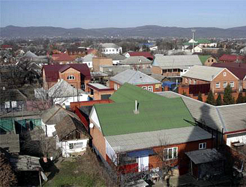 Village of Ordzhonikidzevskaya, Sunzha District of Ingushetia. Courtesy of temirov1960, http://wikimapia.org Village of Ordzhonikidzevskaya, Sunzha District of Ingushetia. Courtesy of temirov1960, http://wikimapia.org