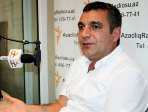 Natiq Djafarli. Photo courtesy Azadliq Radiosu (RFE/RL) Natiq Djafarli. Photo courtesy Azadliq Radiosu (RFE/RL)