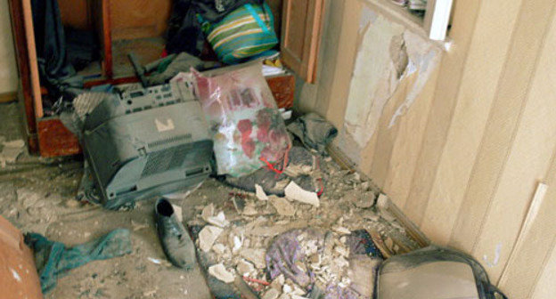 One of the houses that were blown up in Buynaksk whose masters are suspected of terrorist activities. Dagestan, May 8, 2013. Photo by the "Caucasian Knot" correspondent One of the houses that were blown up in Buynaksk whose masters are suspected of terrorist activities. Dagestan, May 8, 2013. Photo by the "Caucasian Knot" correspondent