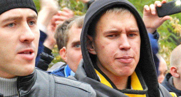 Participants of "Russian March" in Volgograd. October 4, 2013. Photo by Tatyana Filimonova for the "Caucasian Knot" Participants of "Russian March" in Volgograd. October 4, 2013. Photo by Tatyana Filimonova for the "Caucasian Knot"