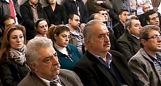 Conference on problems of Syrian Armenians, Armenia, November 2012. Photo by Inessa Sargsyan for the "Caucasian Knot" Conference on problems of Syrian Armenians, Armenia, November 2012. Photo by Inessa Sargsyan for the "Caucasian Knot"