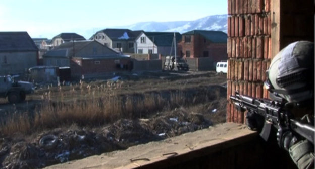 Dagestan, Makhachkala, counterterrorist operation (CTO) in Novy Khushet township, January 2013, Photo: http://nac.gov.ru/ Dagestan, Makhachkala, counterterrorist operation (CTO) in Novy Khushet township, January 2013, Photo: http://nac.gov.ru/