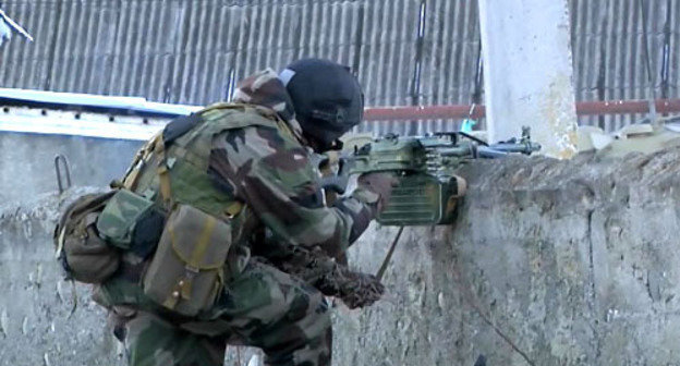 Antiterrorist operation in the village of Zhankhoteko. Kabardino-Balkaria, December 6, 2013. Photo nak.fsb.ru Antiterrorist operation in the village of Zhankhoteko. Kabardino-Balkaria, December 6, 2013. Photo nak.fsb.ru