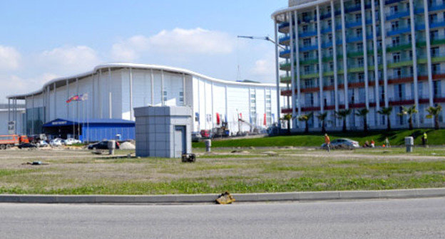 Sochi Media Centre. Summer of 2013. Photo by Svetlana Kravchenko for the ‘Caucasian Knot’. Sochi Media Centre. Summer of 2013. Photo by Svetlana Kravchenko for the ‘Caucasian Knot’.