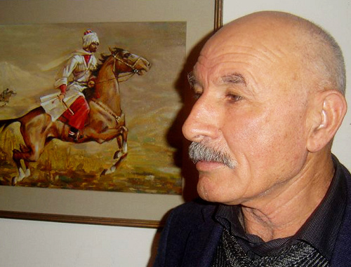 Mukhamed Cherkesov, the chairman of the movement ‘Adyge Khase-Circassian Parliament’ in Karachay-Cherkessia. Photo by Asya Kapaeva for the ‘Caucasian Knot’. Mukhamed Cherkesov, the chairman of the movement ‘Adyge Khase-Circassian Parliament’ in Karachay-Cherkessia. Photo by Asya Kapaeva for the ‘Caucasian Knot’.