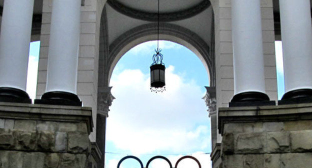 Railway station in Sochi. Photo by Tatiana Ukolova for the ‘Caucasian Knot’. Railway station in Sochi. Photo by Tatiana Ukolova for the ‘Caucasian Knot’.