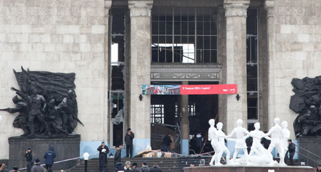 Volgograd railway station after the terror act on December 29, 2013. Photo: http://www.volganet.ru/ Volgograd railway station after the terror act on December 29, 2013. Photo: http://www.volganet.ru/