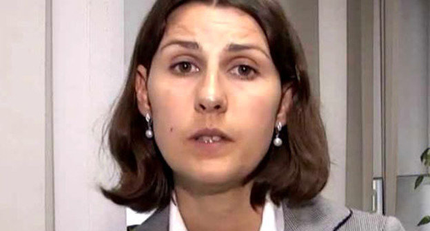 Ekaterina Sokiryanskaya. Screenshot of a video https://www.youtube.com Ekaterina Sokiryanskaya. Screenshot of a video https://www.youtube.com