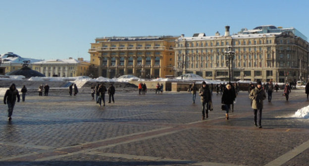 Moscow, Manezhnaya Square. Photo: Shakko, http://commons.wikimedia.org/ Moscow, Manezhnaya Square. Photo: Shakko, http://commons.wikimedia.org/