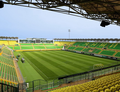 The "Anji Arena", Kaspiysk. Photo: http://www.anji-arena.ru/ The "Anji Arena", Kaspiysk. Photo: http://www.anji-arena.ru/