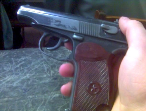 A Makarov pistol. Photo www.region-07.ru A Makarov pistol. Photo www.region-07.ru