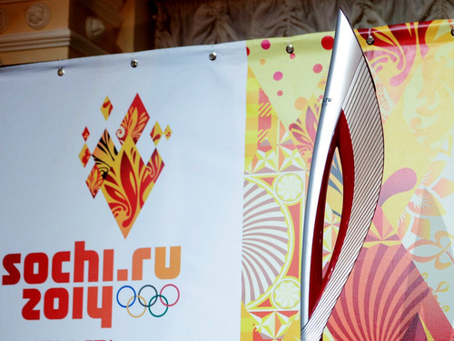 The Sochi Olympics torch. Photo http://krd.ru/olympicfire/articles/news_25042013_1158.html The Sochi Olympics torch. Photo http://krd.ru/olympicfire/articles/news_25042013_1158.html