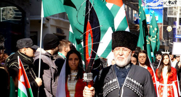 Rally to protest Sochi Olympics, Istanbul, February 2, 2013. Photo by Irma Kreiten, http://sochi2014-nachgefragt.blogspot.com.tr/ Rally to protest Sochi Olympics, Istanbul, February 2, 2013. Photo by Irma Kreiten, http://sochi2014-nachgefragt.blogspot.com.tr/