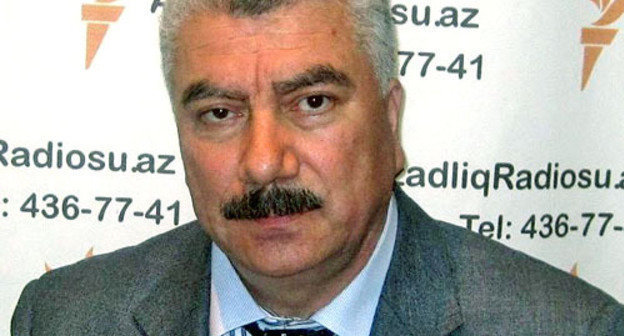 The lawyer Namizad Safarov, a member of the NCDF. Photo: RFE/RL The lawyer Namizad Safarov, a member of the NCDF. Photo: RFE/RL