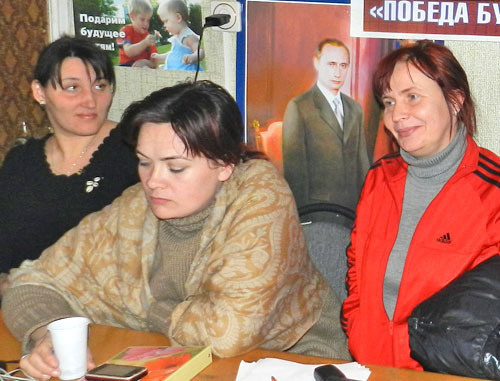 Hunger strikers. Volgograd, February 2014. Photo by Tatiana Filimonova for the ‘Caucasian Knot’. Hunger strikers. Volgograd, February 2014. Photo by Tatiana Filimonova for the ‘Caucasian Knot’.