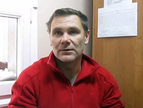Evgeny Vitishko at the special detention facility in the city of Tuapse. February 16, 2014. Screenshot of a video made by the members of the Public Oversight Commission (POC) of the Krasnodar Territory, https://www.youtube.com/watch?v=Qfi_m9WTmOI Evgeny Vitishko at the special detention facility in the city of Tuapse. February 16, 2014. Screenshot of a video made by the members of the Public Oversight Commission (POC) of the Krasnodar Territory, https://www.youtube.com/watch?v=Qfi_m9WTmOI
