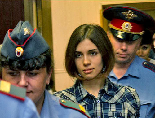 Nadezhda Tolokonnikova. Photo: Denis Bochkarev, http://commons.wikimedia.org/ Nadezhda Tolokonnikova. Photo: Denis Bochkarev, http://commons.wikimedia.org/
