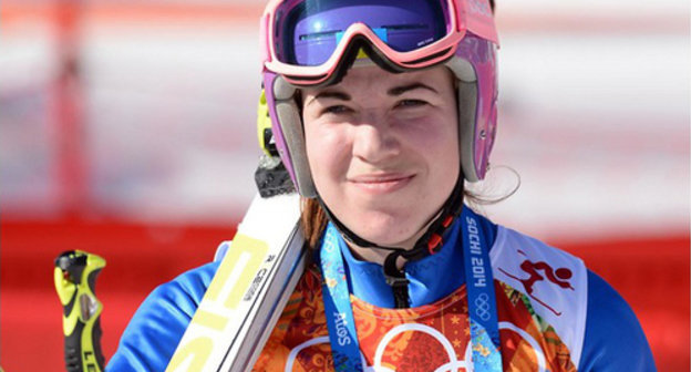 Bogdana Matsetskaya at the Sochi Olympics, February 15, 2014. Photo by NOC of Ukraine, http://noc-ukr.org/ Bogdana Matsetskaya at the Sochi Olympics, February 15, 2014. Photo by NOC of Ukraine, http://noc-ukr.org/