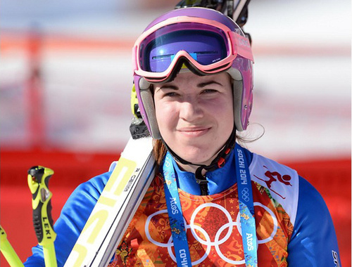 Bogdana Matsetskaya at the Sochi Olympics, February 15, 2014. Photo by NOC of Ukraine, http://noc-ukr.org/ Bogdana Matsetskaya at the Sochi Olympics, February 15, 2014. Photo by NOC of Ukraine, http://noc-ukr.org/