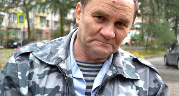 In Sochi, Cossack Uchkurov is excluded from Cossack community after his statements on identification of participants of incident with "Pussy Riot". Sochi, February 25, 2014. Photo by Svetlana Kravchenko for the "Caucasian Knot" In Sochi, Cossack Uchkurov is excluded from Cossack community after his statements on identification of participants of incident with "Pussy Riot". Sochi, February 25, 2014. Photo by Svetlana Kravchenko for the "Caucasian Knot"