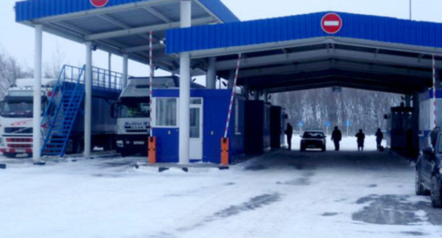 ‘Matveev-Kurgan’ checkpoint at Rostov Region-Ukraine border. Photo: http://customsonline.ru ‘Matveev-Kurgan’ checkpoint at Rostov Region-Ukraine border. Photo: http://customsonline.ru
