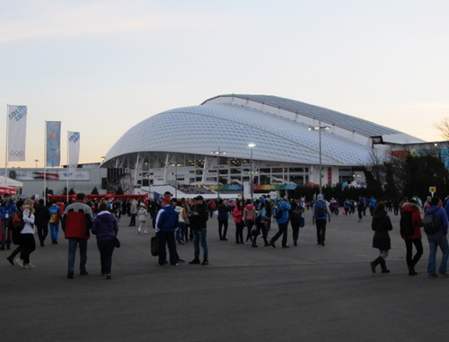 Olympic Park in Sochi. February 2014. Photo by Tatiana Ukolova for the ‘Caucasian Knot’. Olympic Park in Sochi. February 2014. Photo by Tatiana Ukolova for the ‘Caucasian Knot’.