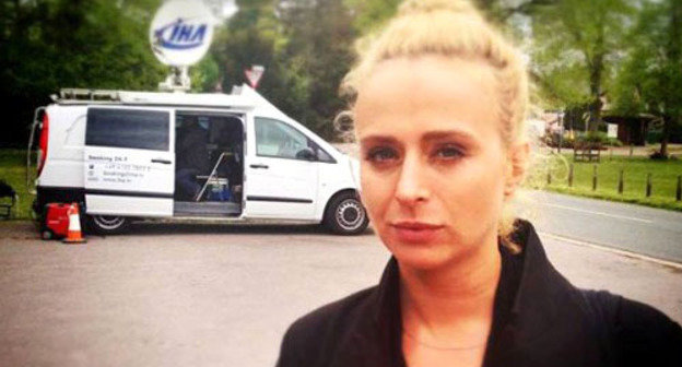 Journalist Natalka Pisnya. Photo from personal Facebook account. Journalist Natalka Pisnya. Photo from personal Facebook account.