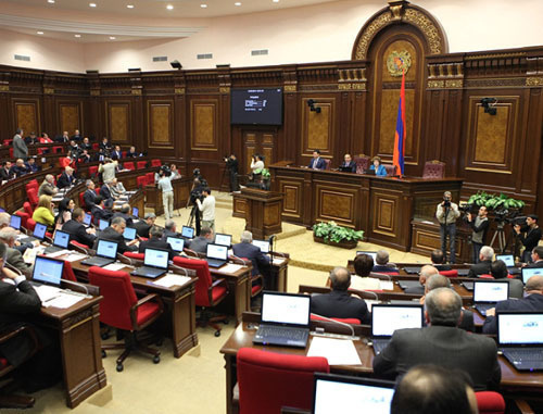 Meeting of the National Assembly of Armenia. Photo: http://www.parliament.am/ Meeting of the National Assembly of Armenia. Photo: http://www.parliament.am/
