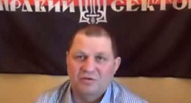 Alexander Muzychko. Screenshot of a video at www.youtube.com Alexander Muzychko. Screenshot of a video at www.youtube.com