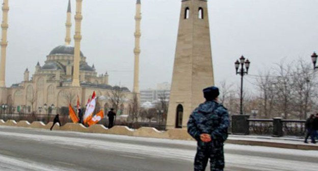 Grozny, Chechnya. Photo provided by eyewitness. Grozny, Chechnya. Photo provided by eyewitness.