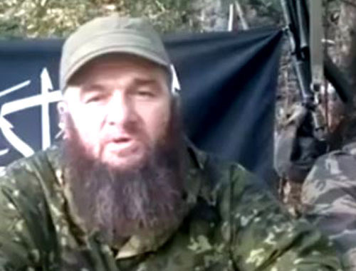 Doku Umarov. Screenshot of a video at https://www.youtube.com Doku Umarov. Screenshot of a video at https://www.youtube.com