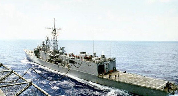 The frigate "USS Taylor" of the US Navy. Photo http://commons.wikimedia.org/ The frigate "USS Taylor" of the US Navy. Photo http://commons.wikimedia.org/