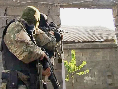 Special operation in Khasavyurt. April 24, 2014. Photo http://nac.gov.ru/ Special operation in Khasavyurt. April 24, 2014. Photo http://nac.gov.ru/
