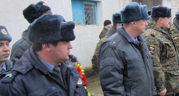 Neftekumsky District of Stavropol Territory. Law enforcers. Photo: Georgian Eparchy, http://georg-eparhia.ru/ Neftekumsky District of Stavropol Territory. Law enforcers. Photo: Georgian Eparchy, http://georg-eparhia.ru/