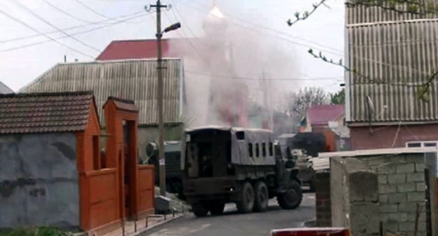 Special operation in Khasavyurt, April 2014. Photo: http://nac.gov.ru Special operation in Khasavyurt, April 2014. Photo: http://nac.gov.ru