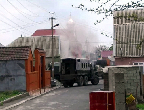Special operation in Khasavyurt, April 2014. Photo: http://nac.gov.ru Special operation in Khasavyurt, April 2014. Photo: http://nac.gov.ru