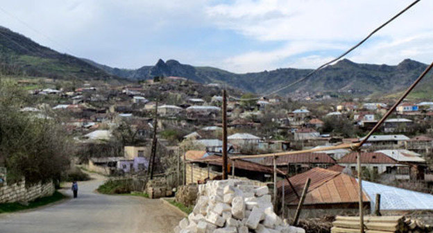 Chartar village of Martuninsky District, Nagorno-Karabakh, April 2014. Photo by Alvard Grigoryan for the ‘Caucasian Knot’. Chartar village of Martuninsky District, Nagorno-Karabakh, April 2014. Photo by Alvard Grigoryan for the ‘Caucasian Knot’.